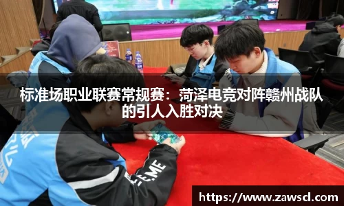 标准场职业联赛常规赛：菏泽电竞对阵赣州战队的引人入胜对决